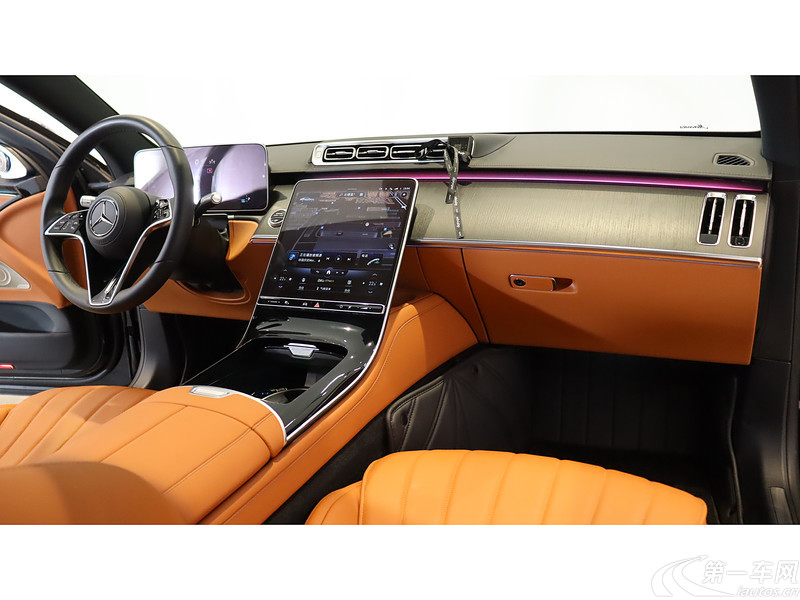 奔驰S级 S400L [进口] 2022款 2.5T 自动 汽油 商务型 
