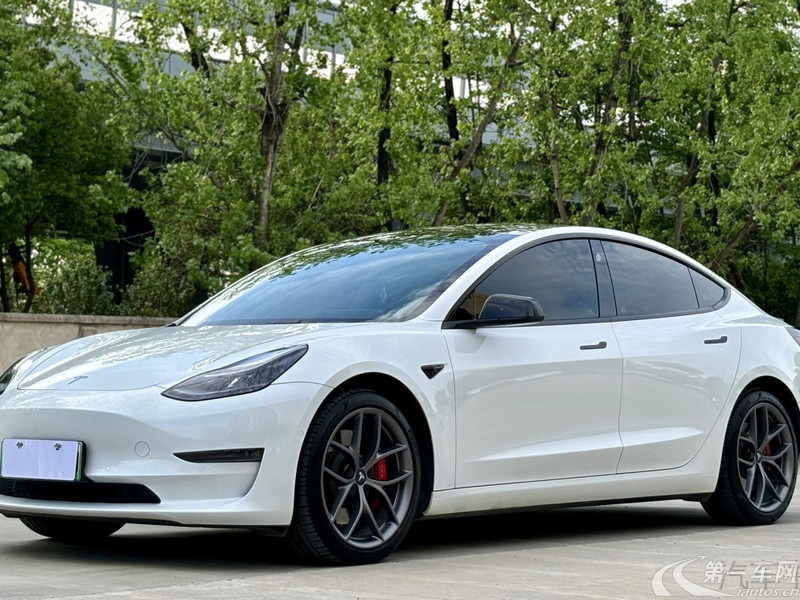 特斯拉MODEL 3 2022款 自动 Performance高性能版四驱 纯电动 