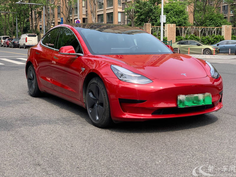 特斯拉MODEL 3 2020款 自动 改款长续航后轮驱动版 纯电动 