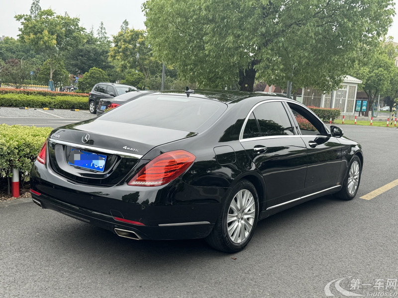 奔驰S级 S400 [进口] 2014款 3.0T 自动 汽油 尊贵型加长版 