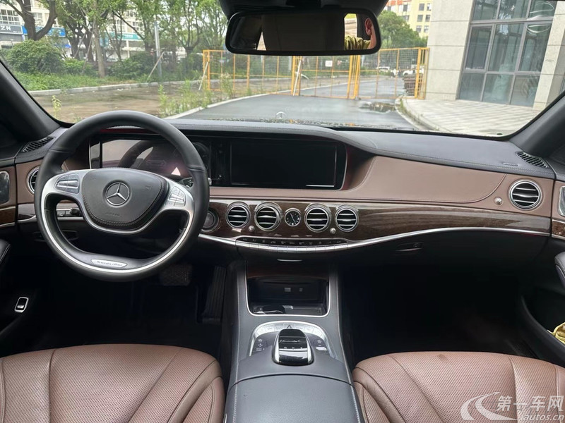 奔驰S级 S320 [进口] 2017款 3.0T 自动 汽油 商务型加长版 