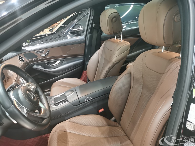 奔驰S级 S350L [进口] 2020款 3.0T 自动 汽油 商务型臻藏版 