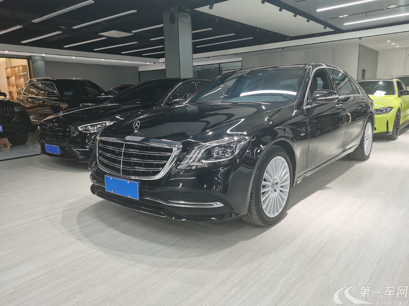 奔驰S级 S350L [进口] 2020款 3.0T 自动 汽油 商务型臻藏版 