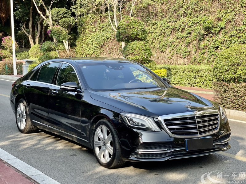 奔驰S级 S450 [进口] 2018款 3.0T 自动 汽油 加长版 