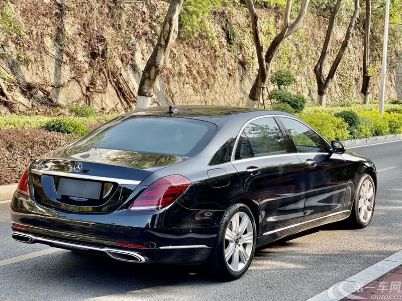 奔驰S级 S450 [进口] 2018款 3.0T 自动 汽油 加长版 