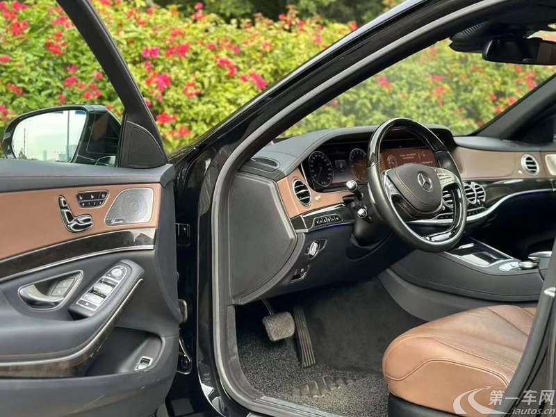 奔驰S级 S400 [进口] 2014款 3.5L 自动 油电混合 加长版 