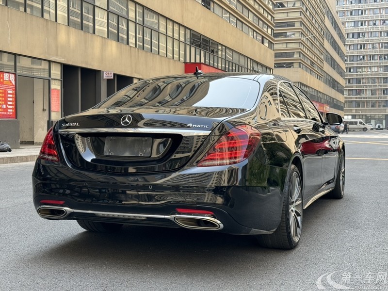 奔驰S级 S450L [进口] 2019款 3.0T 自动 汽油 臻藏版 