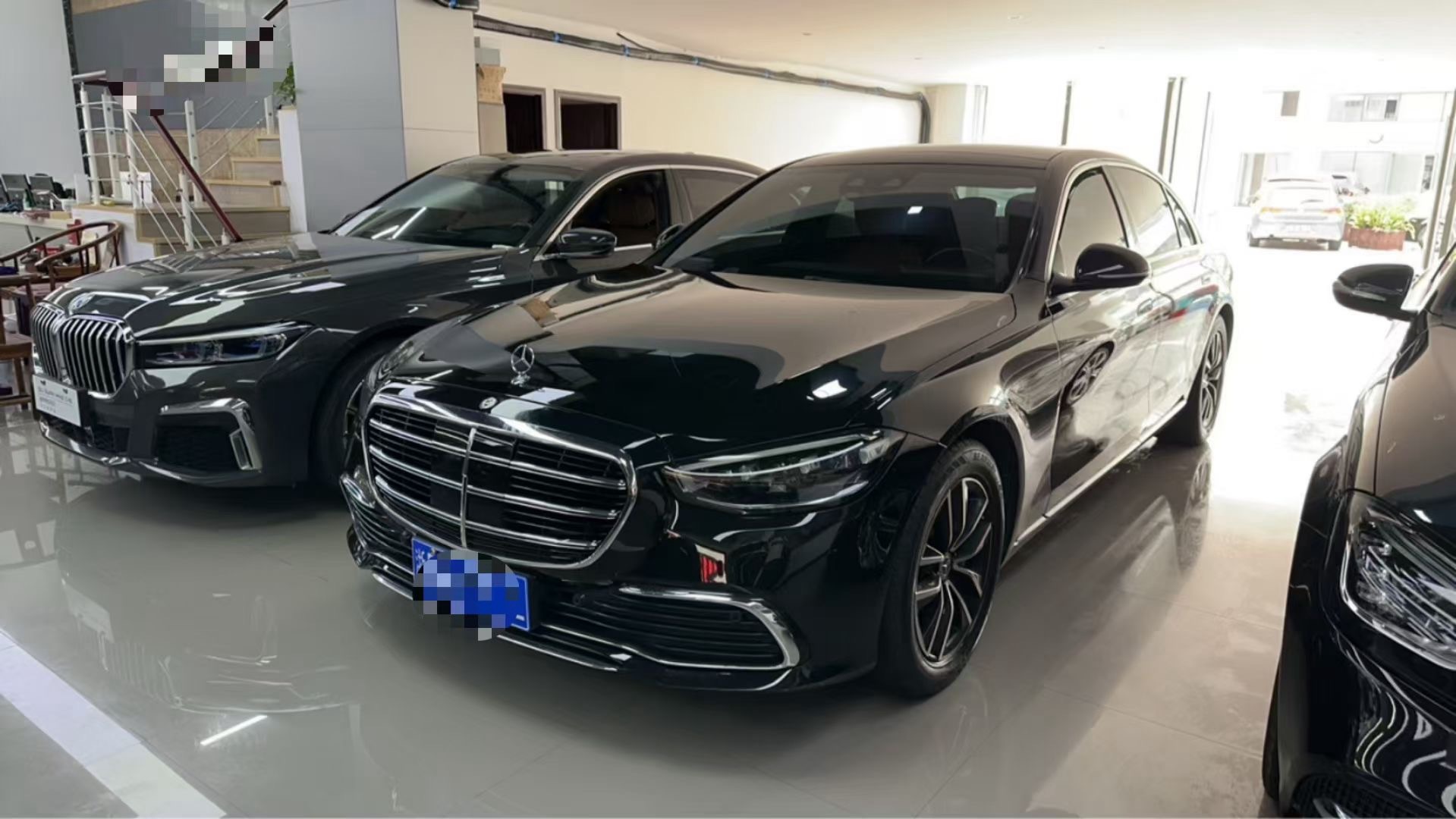 奔驰S级 S400L [进口] 2021款 2.5T 自动 汽油 改款商务型价格0万