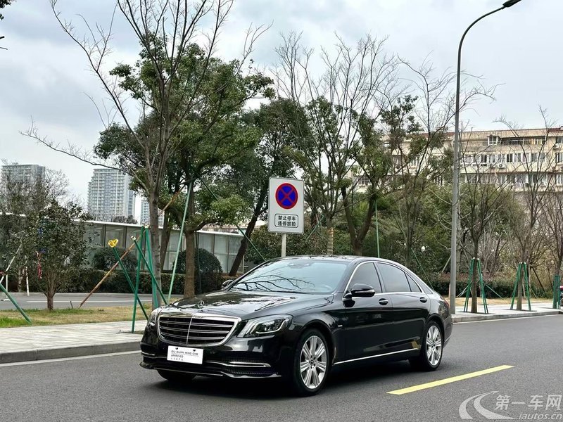 奔驰S级 S350L [进口] 2019款 3.0T 自动 汽油 尊贵型 