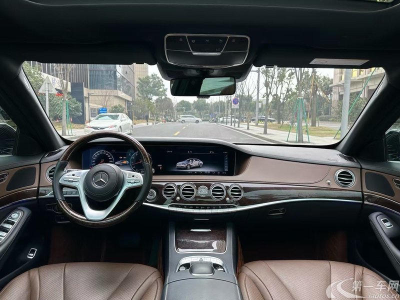 奔驰S级 S350L [进口] 2019款 3.0T 自动 汽油 尊贵型 