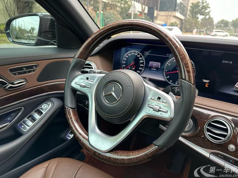 奔驰S级 S350L [进口] 2019款 3.0T 自动 汽油 尊贵型 