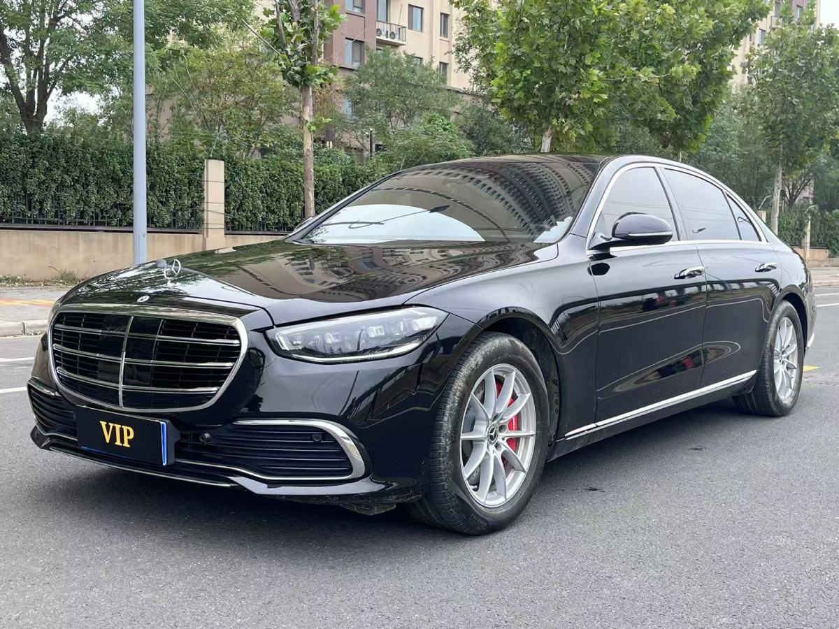 奔驰S级 S450L [进口] 2021款 2.5T 自动 汽油 改款价格0万 