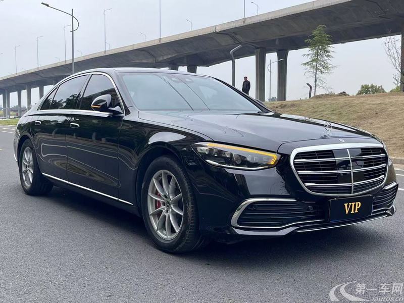 奔驰S级 S450L [进口] 2021款 2.5T 自动 汽油 改款 