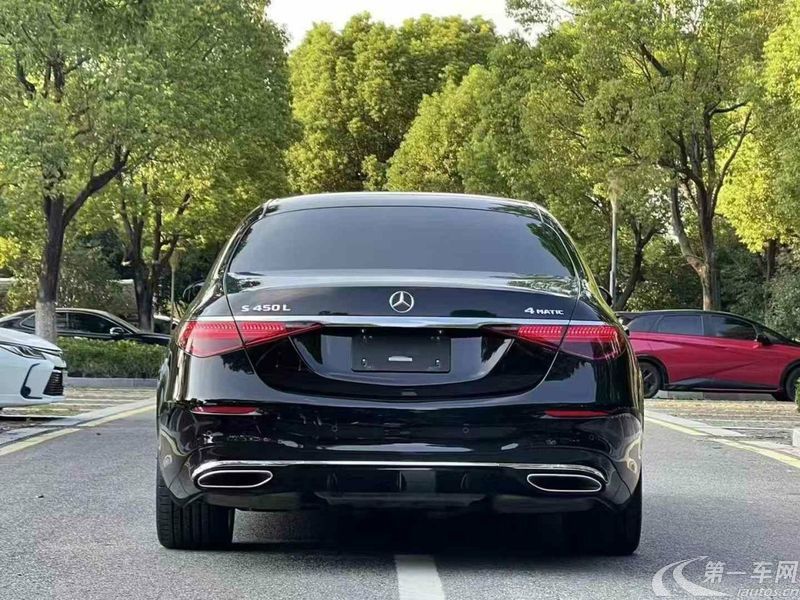 奔驰S级 S450L [进口] 2022款 2.5T 自动 汽油 