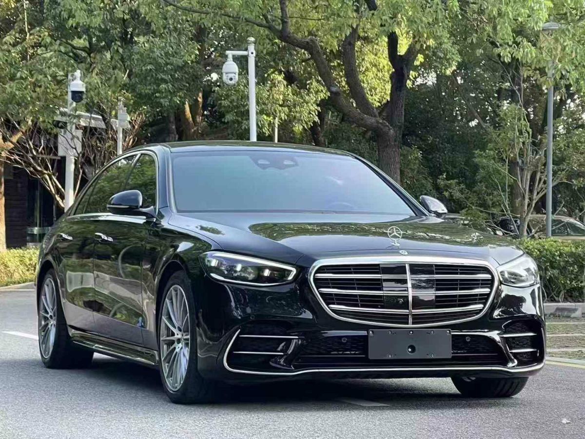 奔驰S级 S450L [进口] 2022款 2.5T 自动 汽油价格0万 