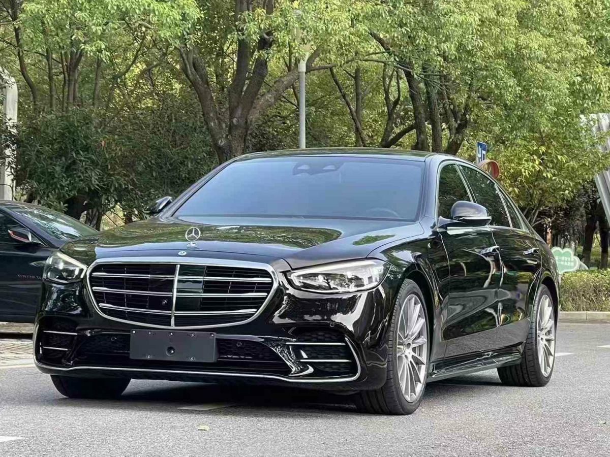 奔驰S级 S450L [进口] 2022款 2.5T 自动 汽油价格0万