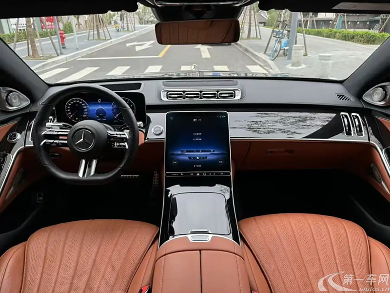 奔驰S级 S450L [进口] 2023款 2.5T 自动 汽油 