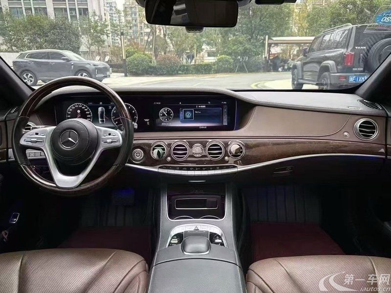 奔驰S级 S350L [进口] 2019款 3.0T 自动 汽油 尊贵型 