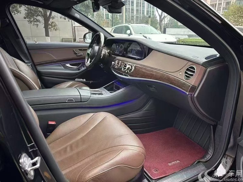 奔驰S级 S350L [进口] 2019款 3.0T 自动 汽油 尊贵型 