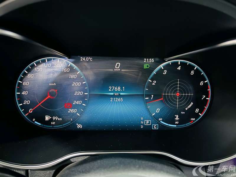 【盘锦二手奔驰C级】奔驰C级 C200L 2021款 1.5T 自动 时尚型运动版