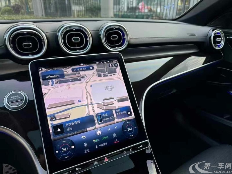 奔驰C级 C260L 2023款 1.5T 自动 运动版 (国Ⅵ) 