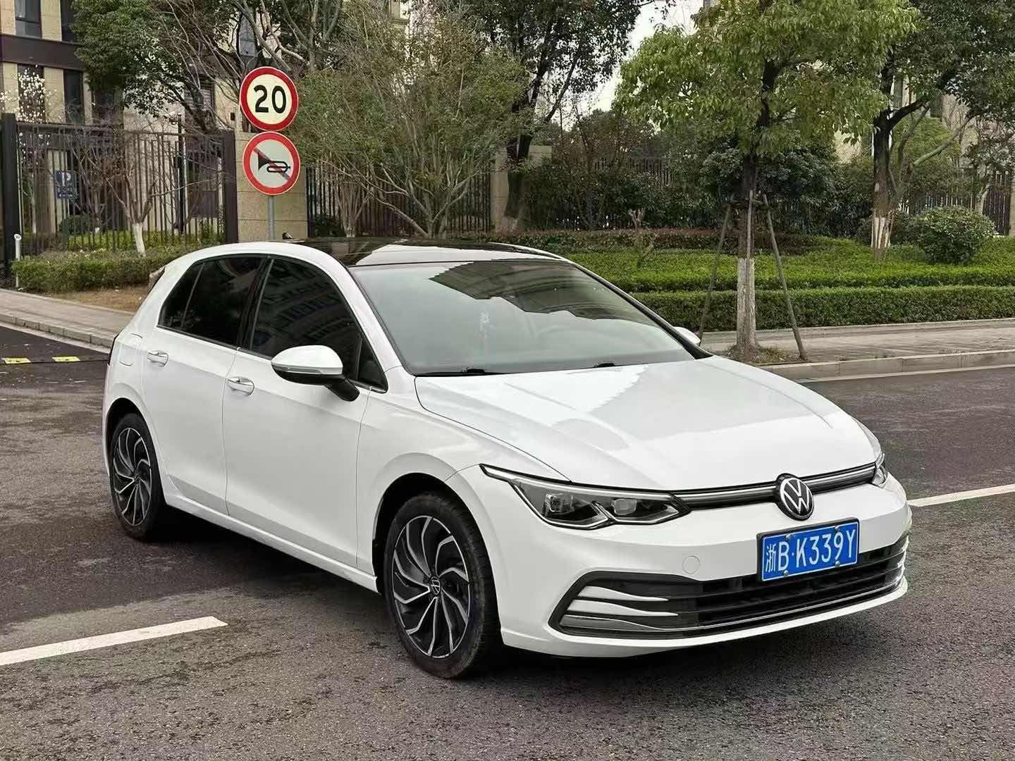 大众高尔夫 2021款 1.4T 自动 汽油 280TSI二手车 二手30周年纪念版 价格0万 