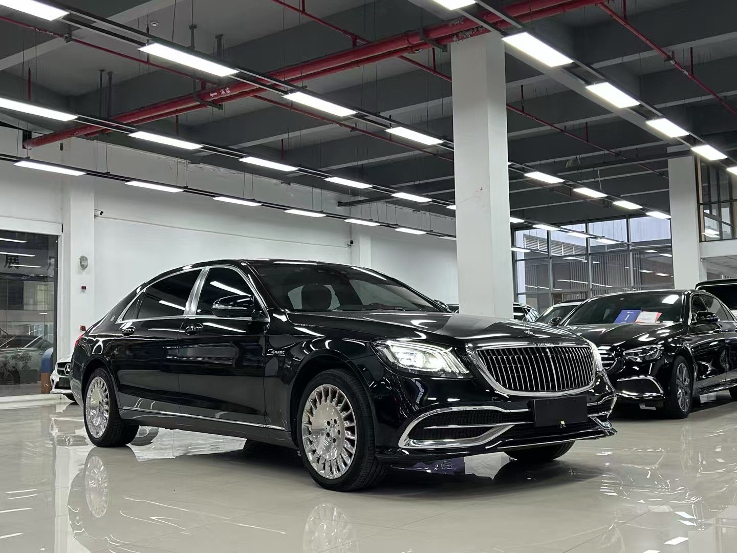 奔驰S级 S450L [进口] 2020款 3.0T 自动 汽油 墨规版平行进口价格0万 